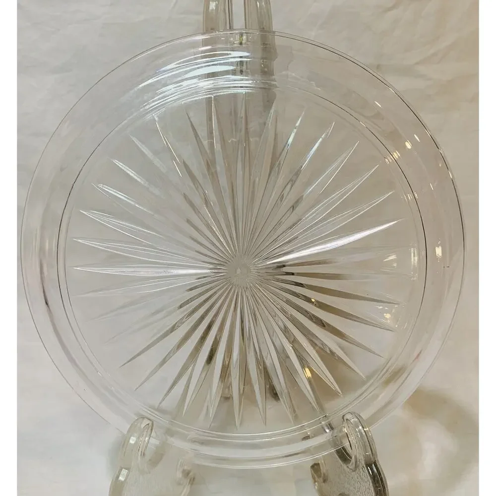 Vintage Glass Plate 8.25
